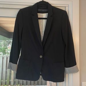ZARA BASICS BLACK BLAZER